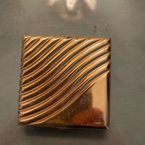 Gold Wave Pattern Compact Made in Germany